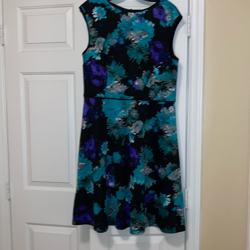 Floral A-line dress